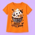 Camiseta Sweet Little Spook naranja