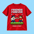 Camiseta Friends Forever Gamer color Rojo