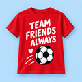 Camiseta Team Friends Always color Rojo