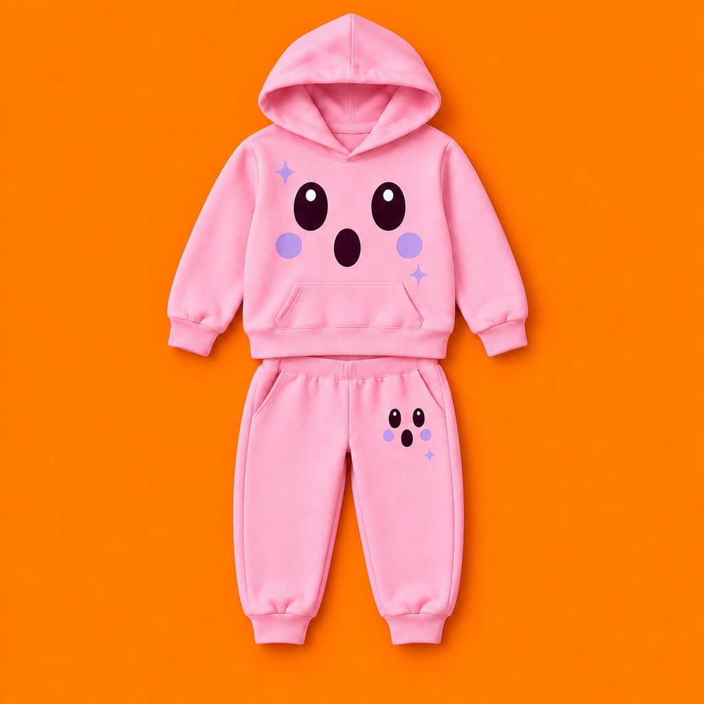 Set completo Hoodie Ghost Spark Rosa; piezas vendidas por separado