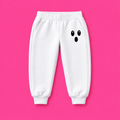 Jogger complementario de Hoodie Ghost Boo Blanco