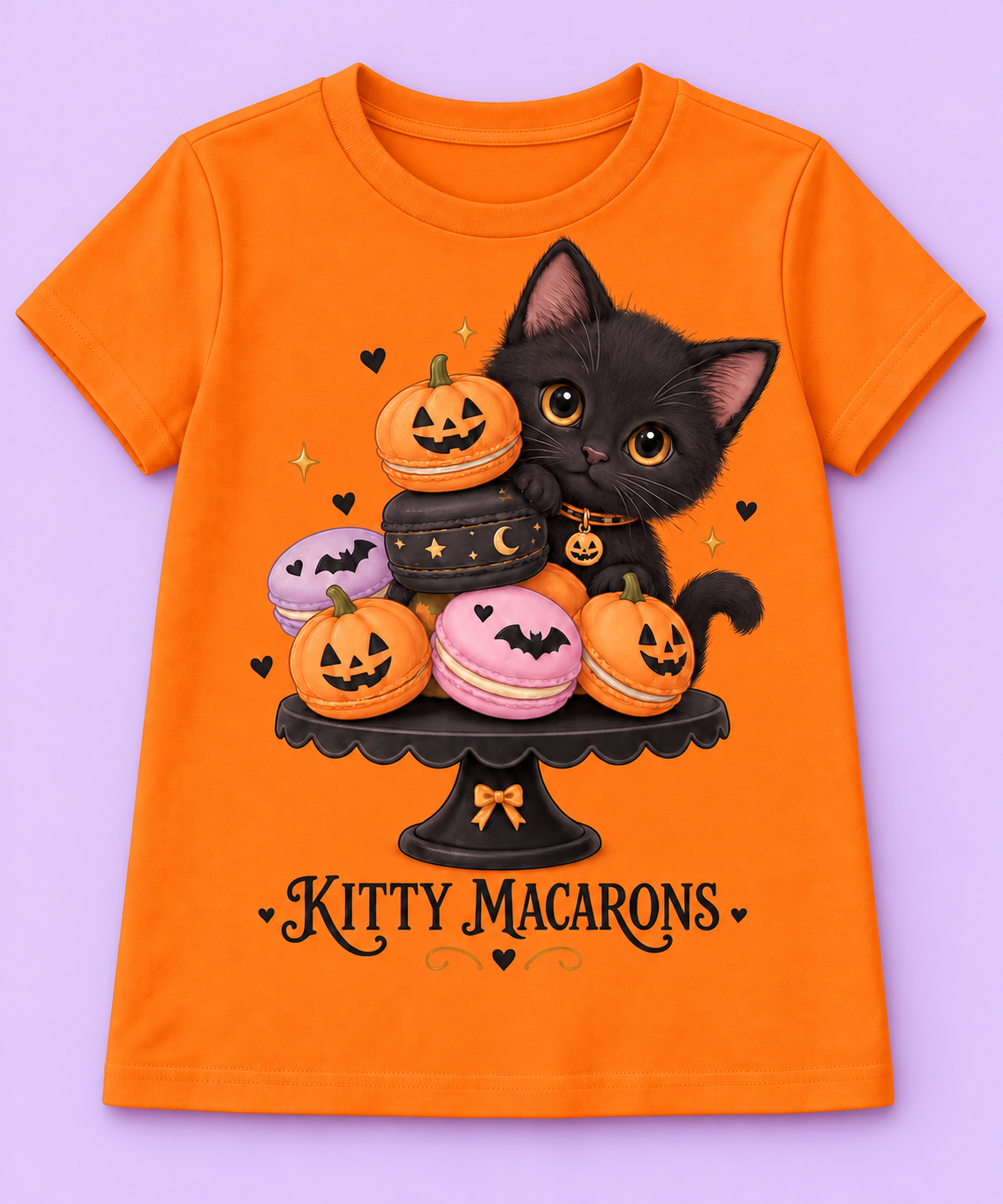 kitty macaroons orange