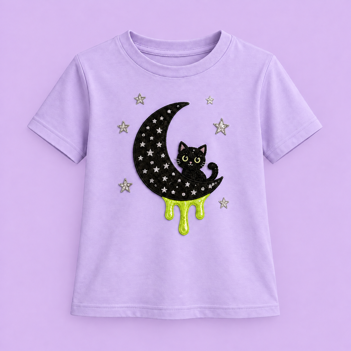 moon kitty lilac