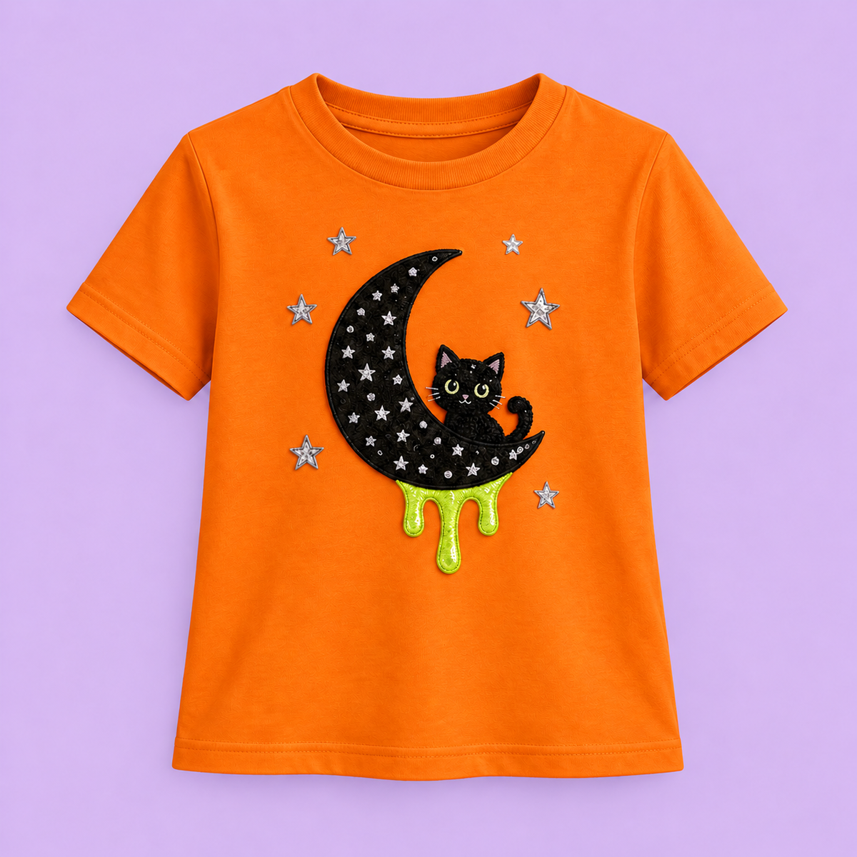 moon kitty orange