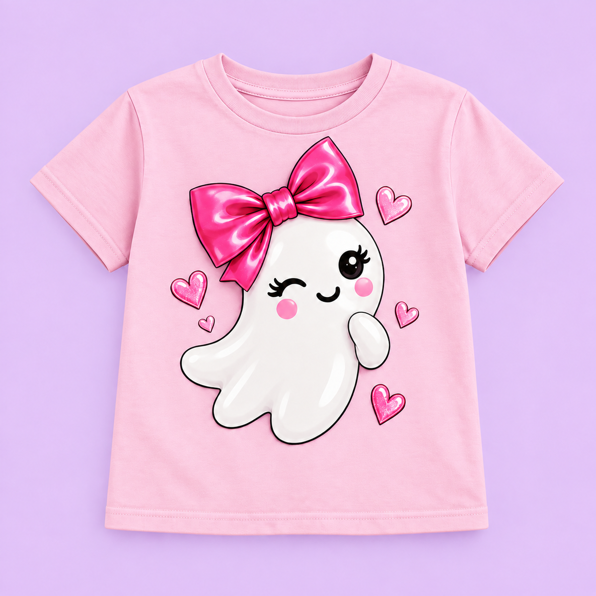 pink bow boo pink
