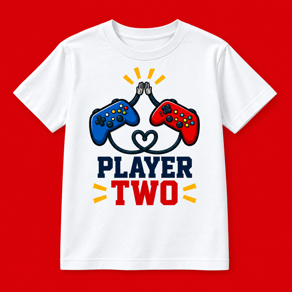 Camiseta Player Two para niño - Festiva