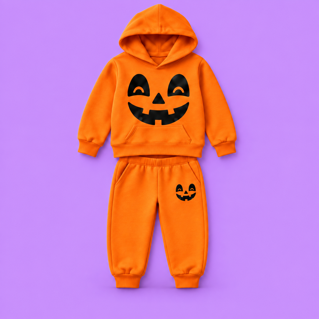 Set completo Jogger Pumpkin Pop Naranja; piezas vendidas por separado