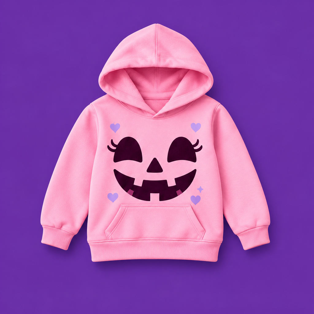 Hoodie o buzo complementario de Jogger Pumpkin Wink Rosa