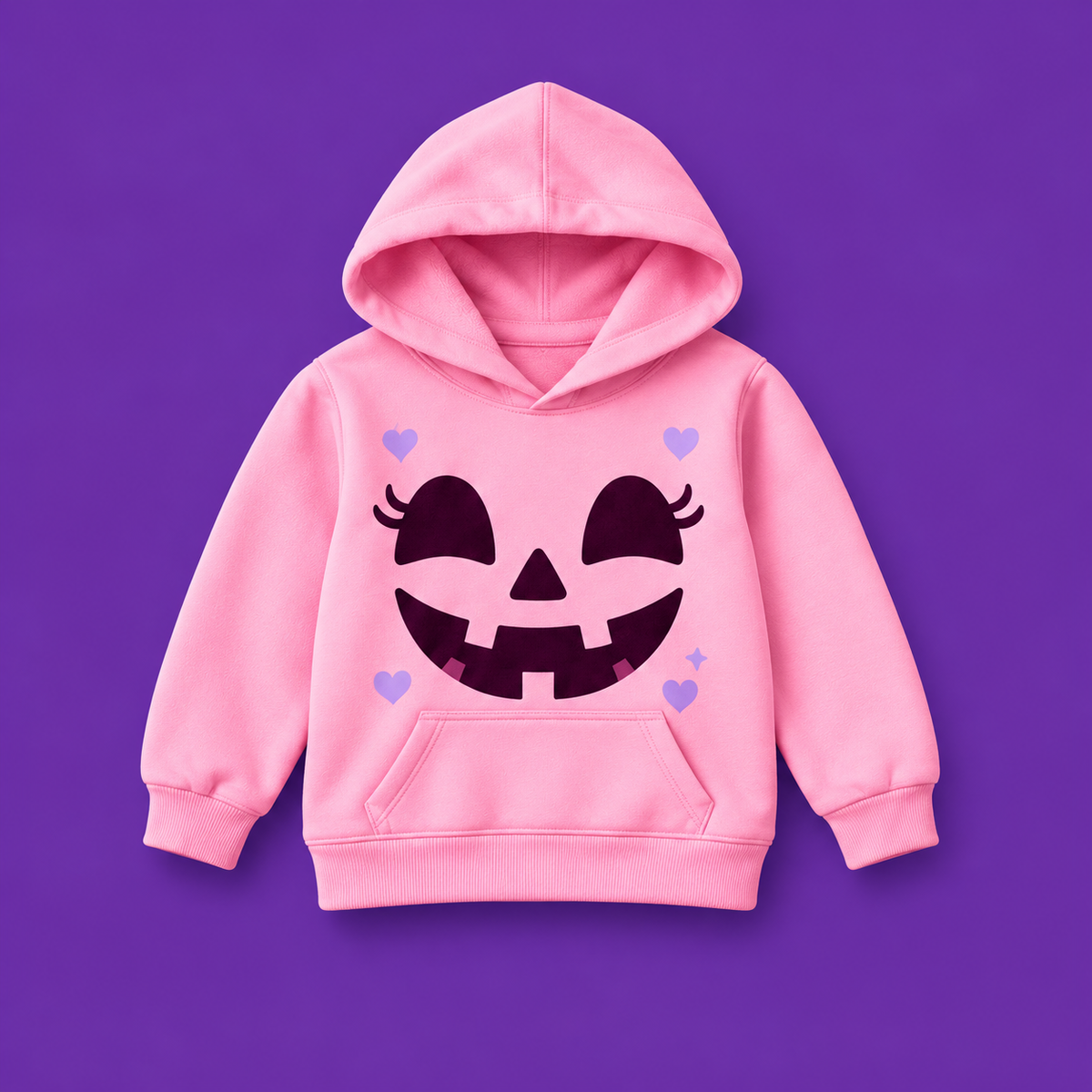 Hoodie o buzo complementario de Jogger Pumpkin Wink Rosa