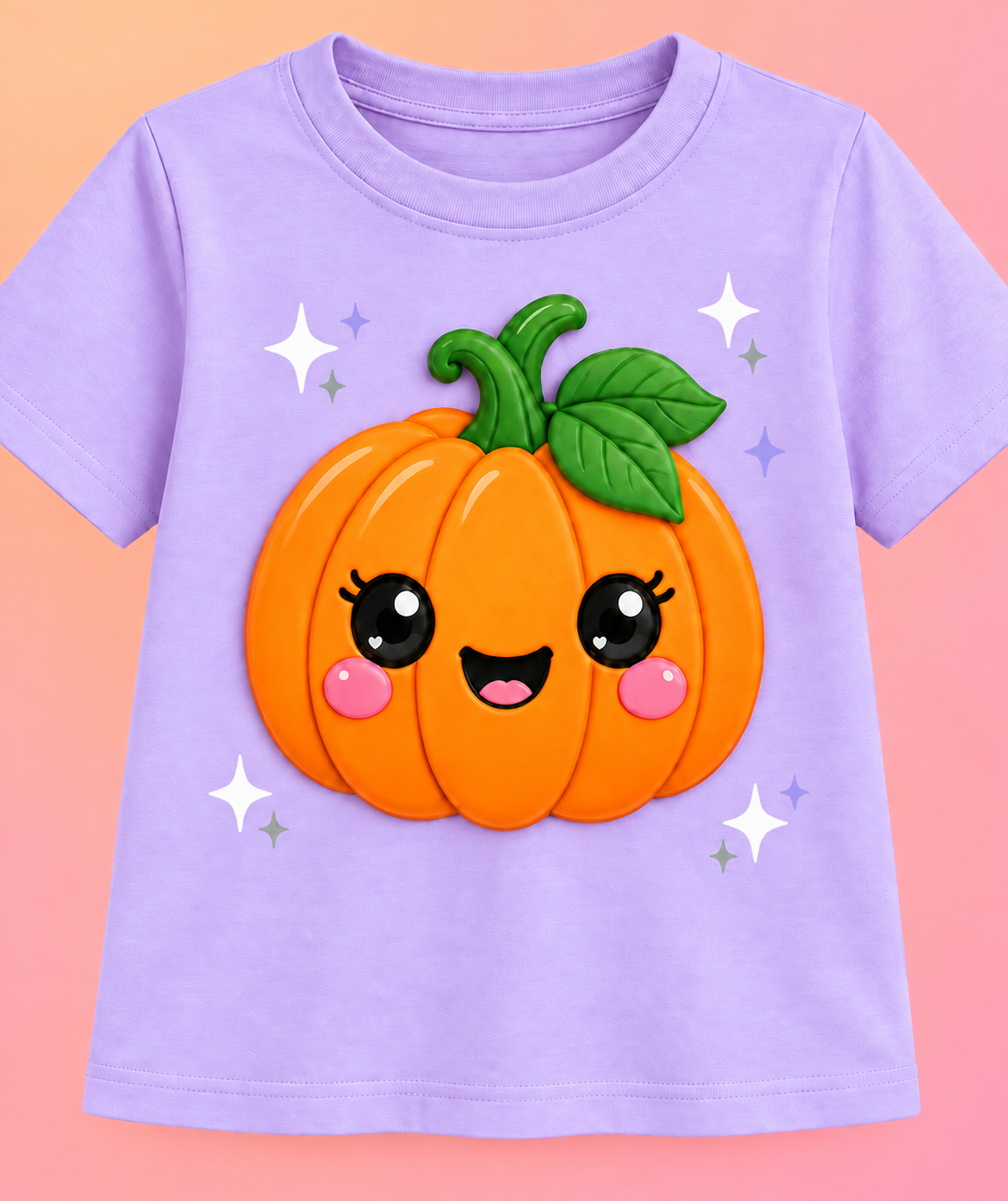 Camiseta Pumpkin Pop lila