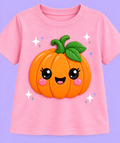 Camiseta Pumpkin Pop rosada