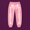 Jogger Sweet Skeleton Rosa solo
