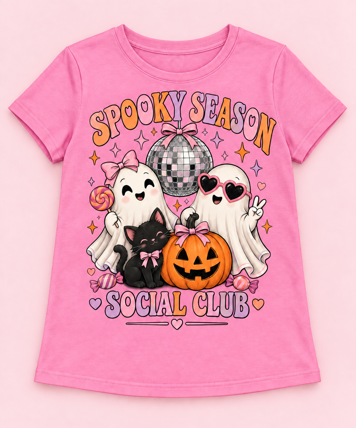 spooky season social club pink