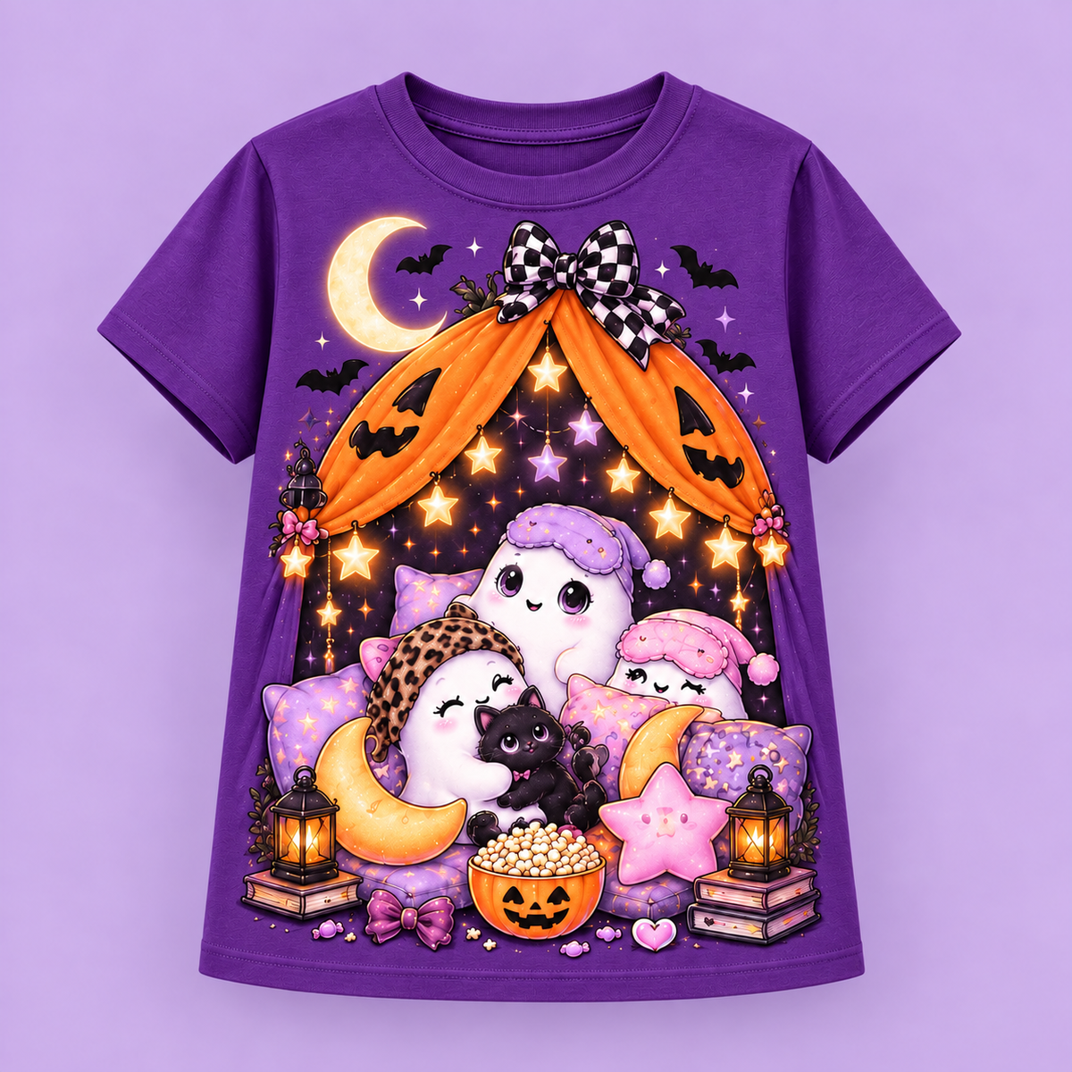 spooky sleepover purple