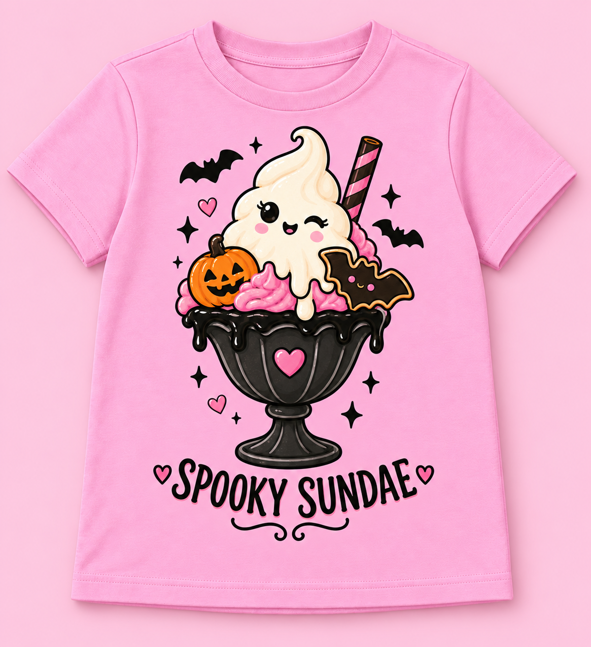 spooky sunday pink