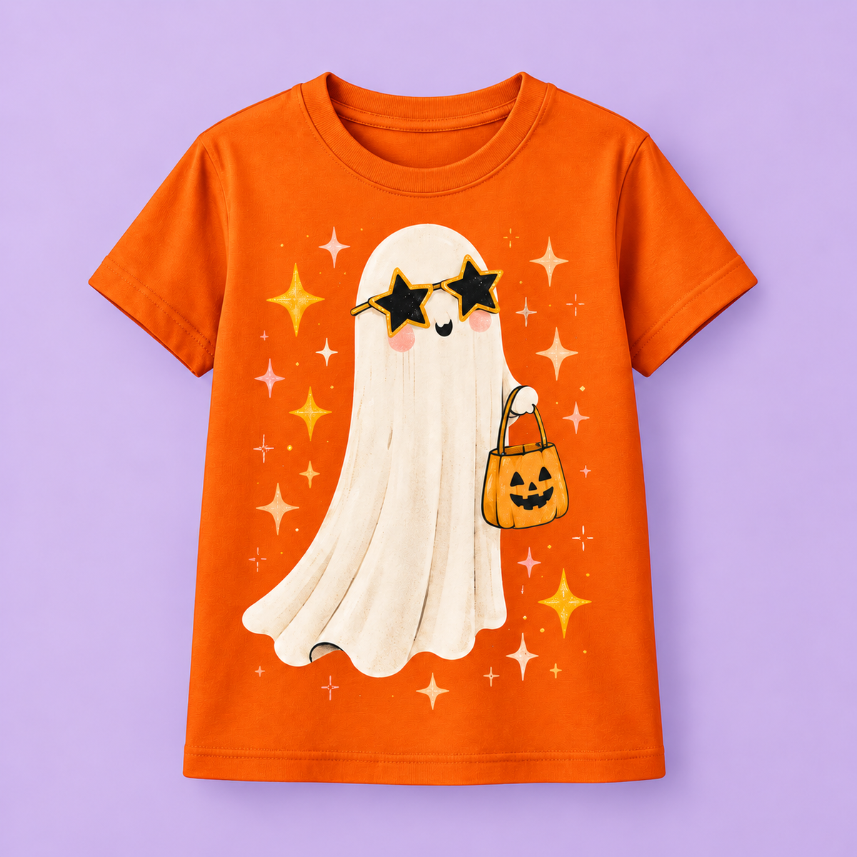 starry boo orange