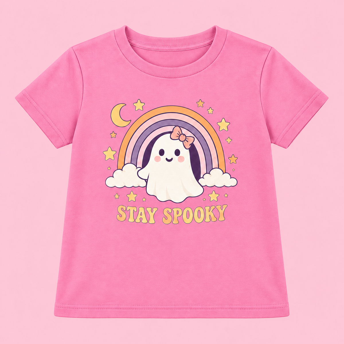 stay spooky pink