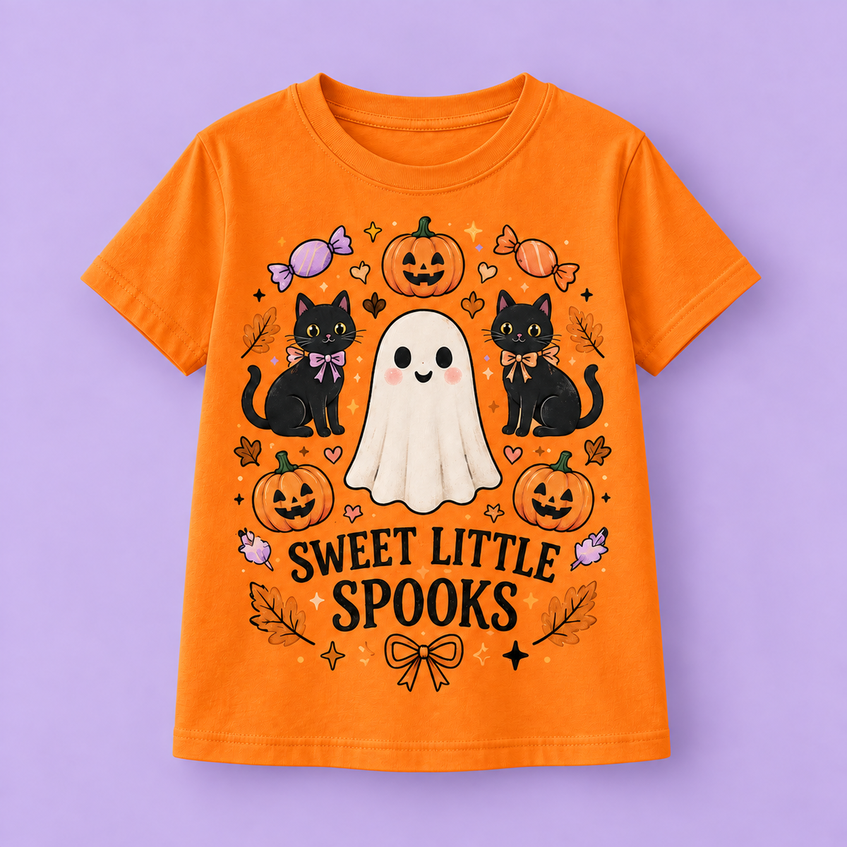 sweet little spooks orange