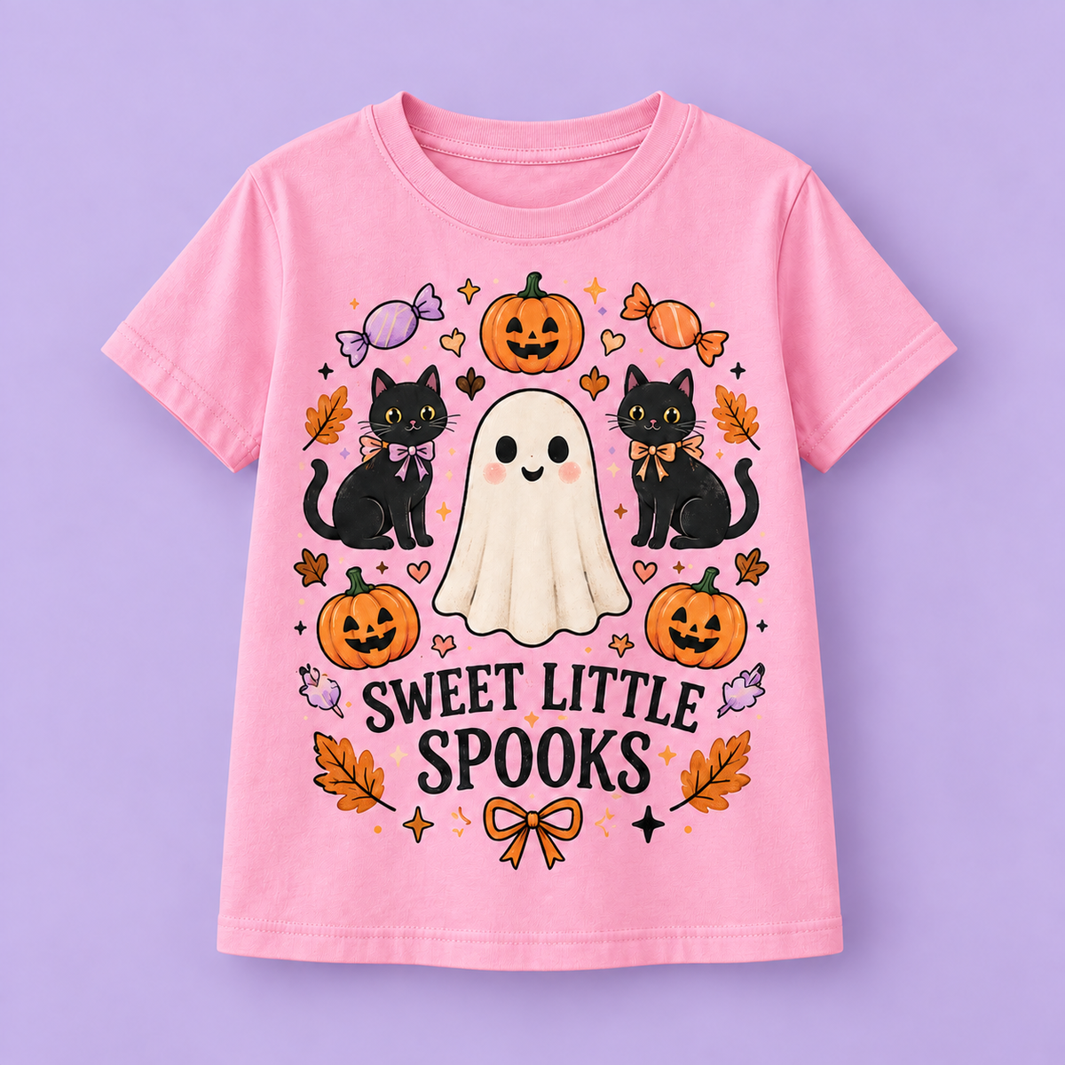 sweet little spooks pink
