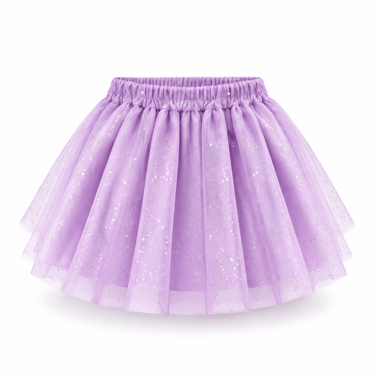 Tutú sparkle lila para niña