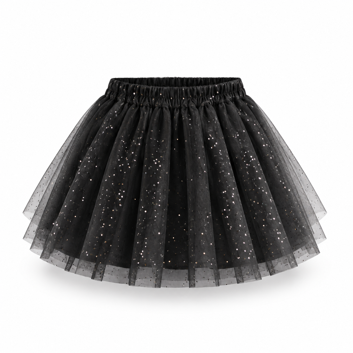 Tutú sparkle negro para niña