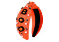 Vincha BOO naranja Halloween con diseño original exacto